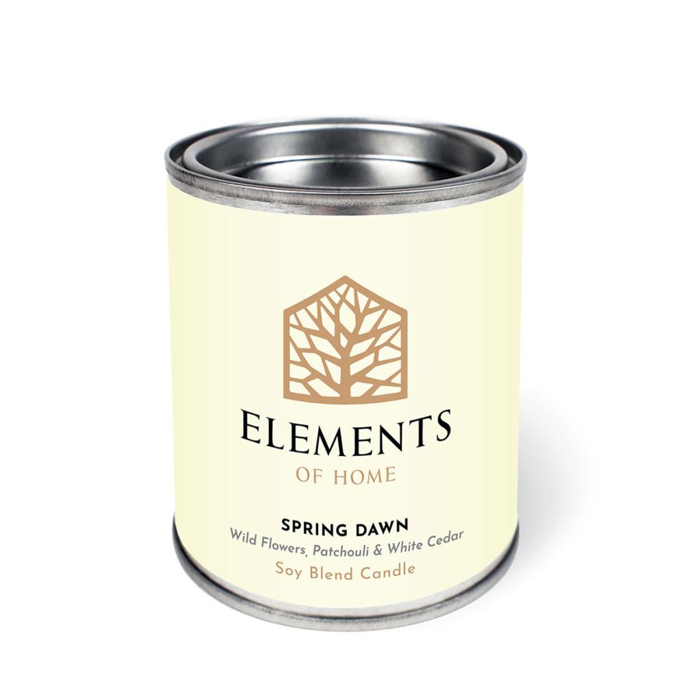 Elements of Home Spring Dawn Tin Candle £8.99